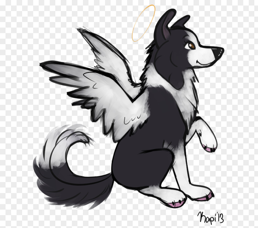 Sketch Wings Samoyed Dog Drawing Puppy Pet PNG