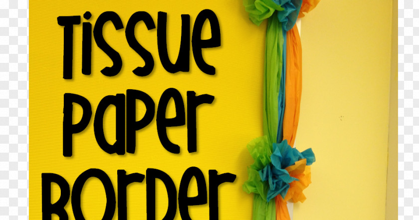 Tissue Paper Bulletin Board Crêpe How-to PNG