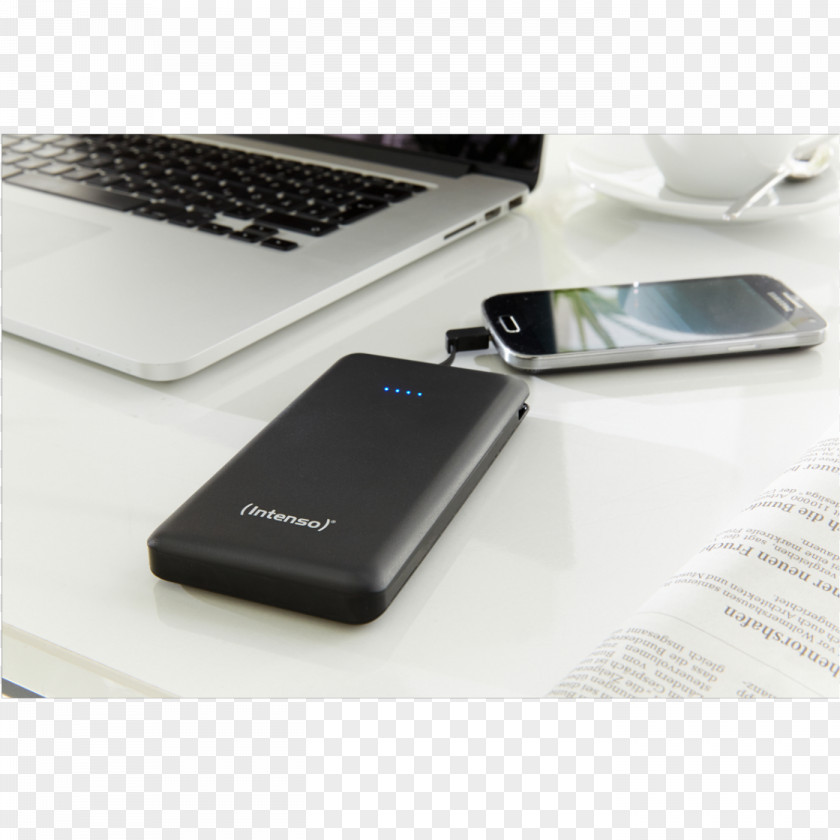 USB Mobile Phones Battery Charger Baterie Externă Intenso GmbH Lithium Polymer PNG
