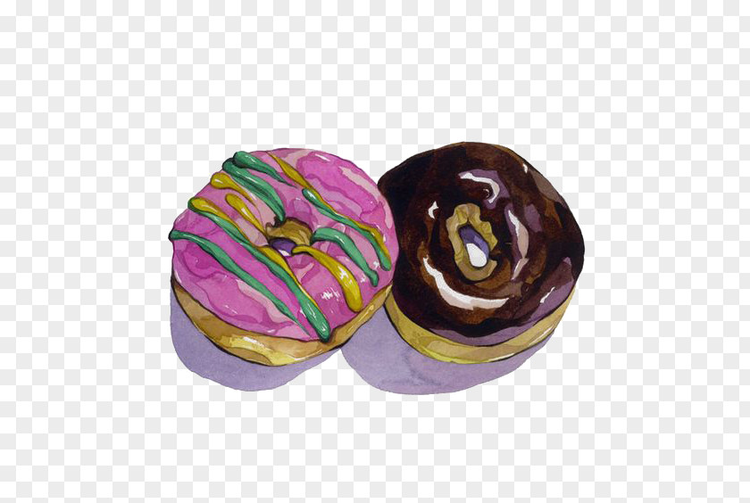Cartoon Donut Doughnut Illustration PNG