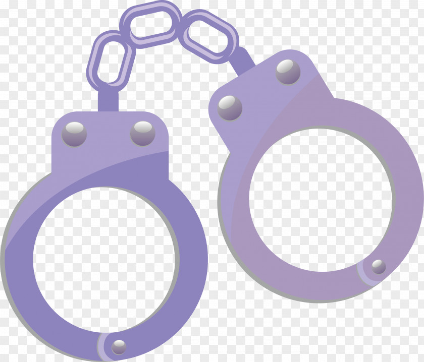 Handcuffs Vector Material La Casa Del Policxc3xada Cartoon Police PNG
