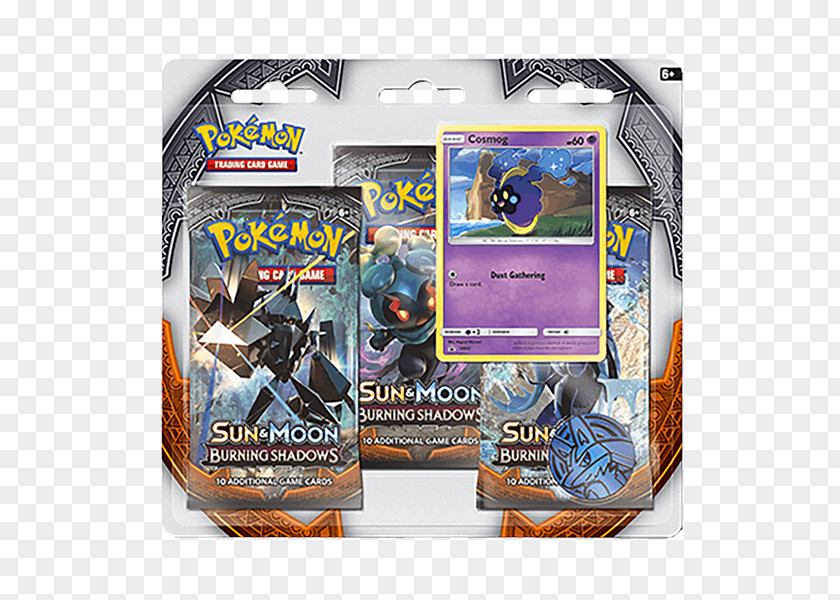 Blister Pack Pokémon Sun And Moon Shadows 3 Trading Card Game Booster PNG