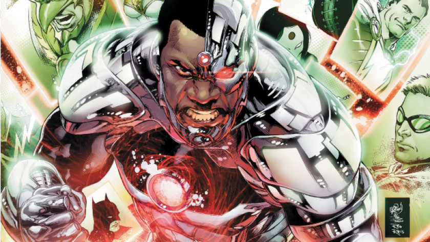 Cyborg Martian Manhunter Superman The New 52 Justice League PNG