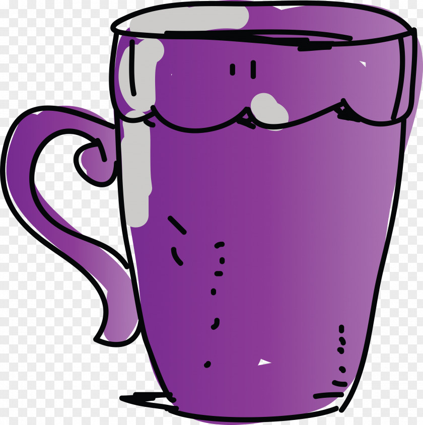 Mug Purple Meter PNG