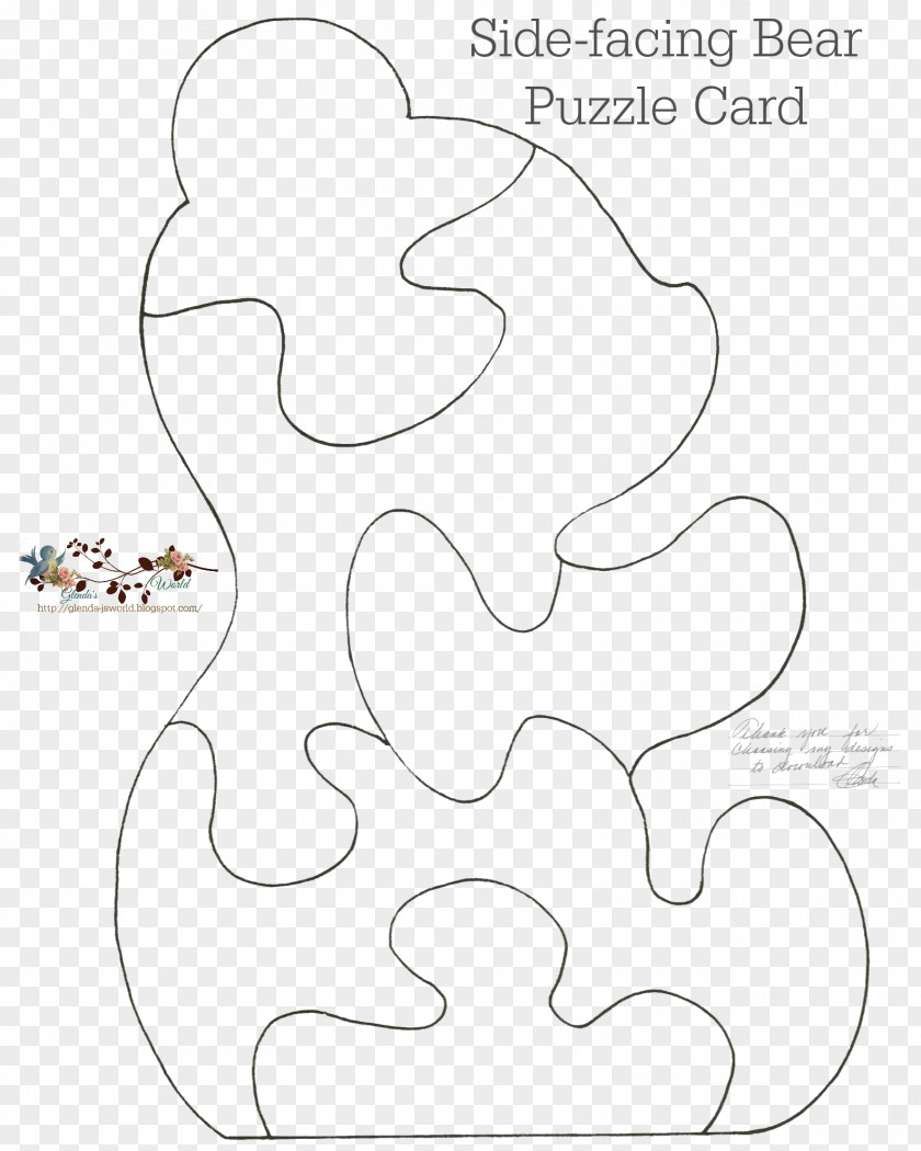 Pattern Bear Jigsaw Puzzles World Puzzle Championship Coloring Book PNG