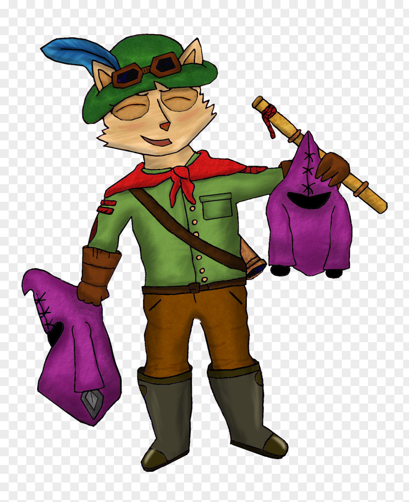 Teemo Costume Finger Legendary Creature Clip Art PNG