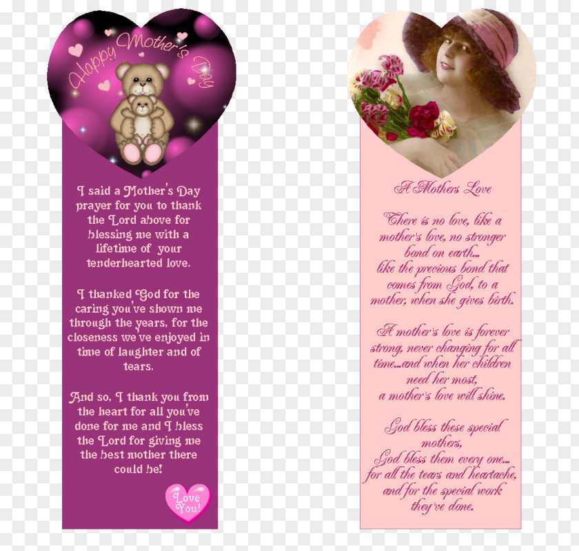Background Pastel Bookmark Mother's Day Photography PNG