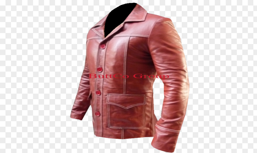 Brad Pitt Leather Jacket Textile Sleeve PNG