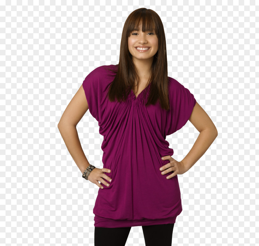 Demi Lovato Camp Rock 2: Live Walmart Soundcheck T-shirt PNG