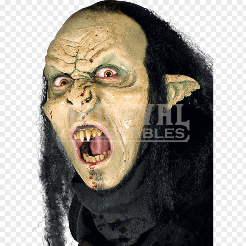 Ear Prosthesis Prosthetic Makeup Orc Mask PNG