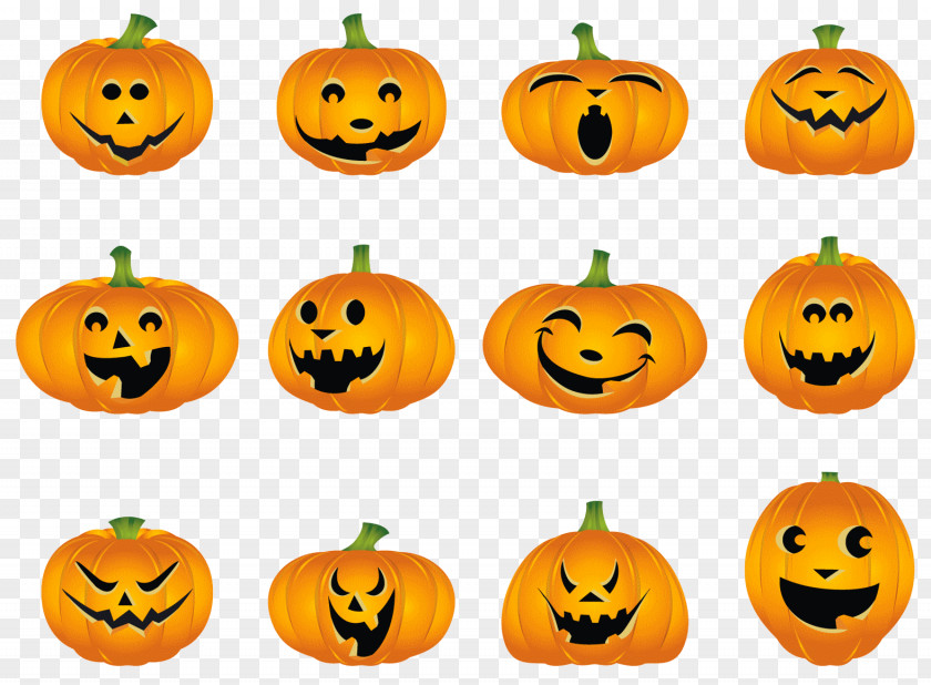 Pumpkin Jack-o'-lantern Halloween Pumpkins Carving PNG
