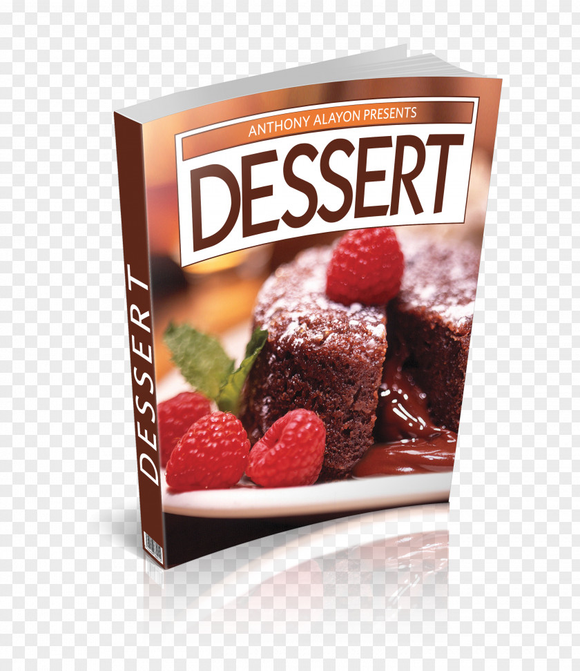 Dessert Chocolate Brownie Praline Strawberry PNG