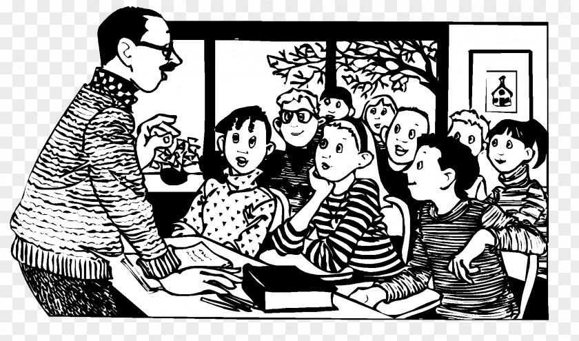 Elementary School Teacher Humor Human Behavior Comics Artist Cartoon Social Group PNG