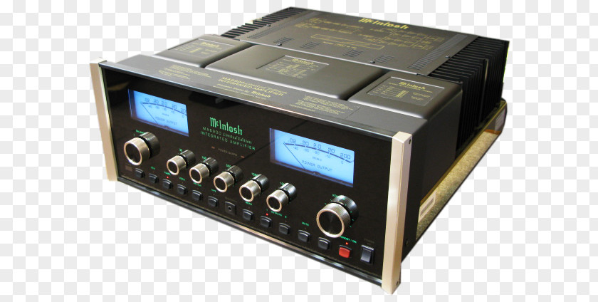 Mcintosh Audio Power Amplifier McIntosh Laboratory Radio Receiver Loudspeaker PNG
