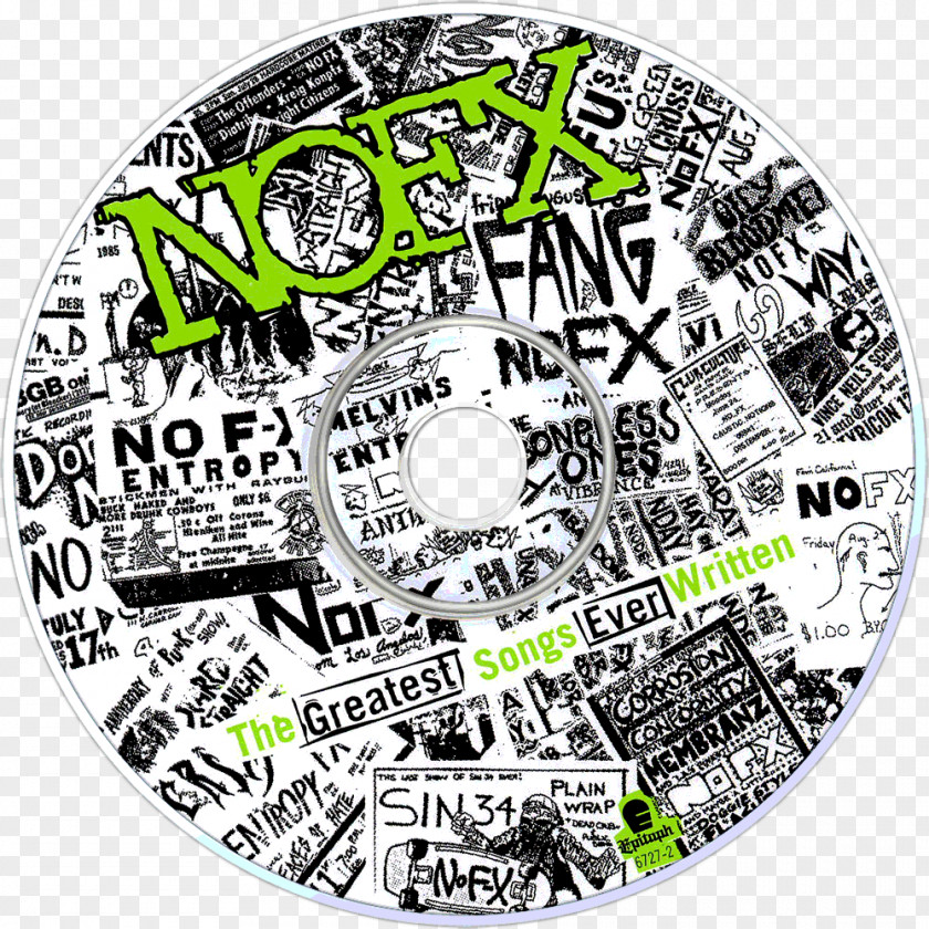 Nofx The Greatest Songs Ever Written (By Us) NOFX Decline Punk Rock So Long And Thanks For All Shoes PNG