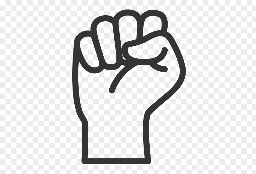 Symbol Raised Fist Clip Art PNG