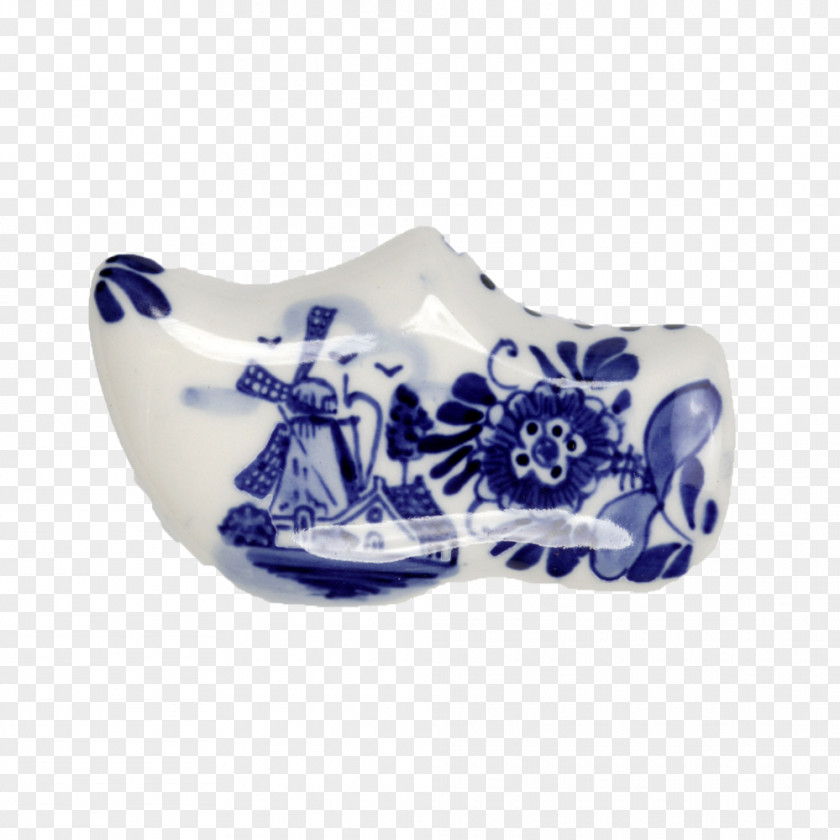 Blue Shoes Cobalt And White Pottery Porcelain PNG