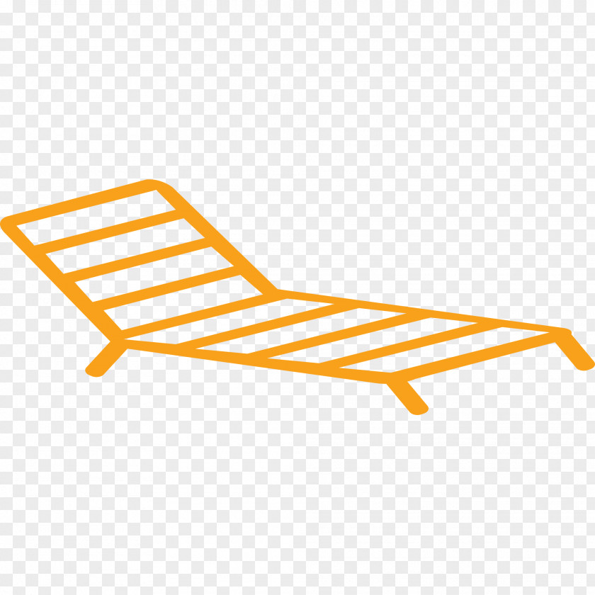 Deck Chair Beach Vector Graphics Image Illustration Clip Art PNG