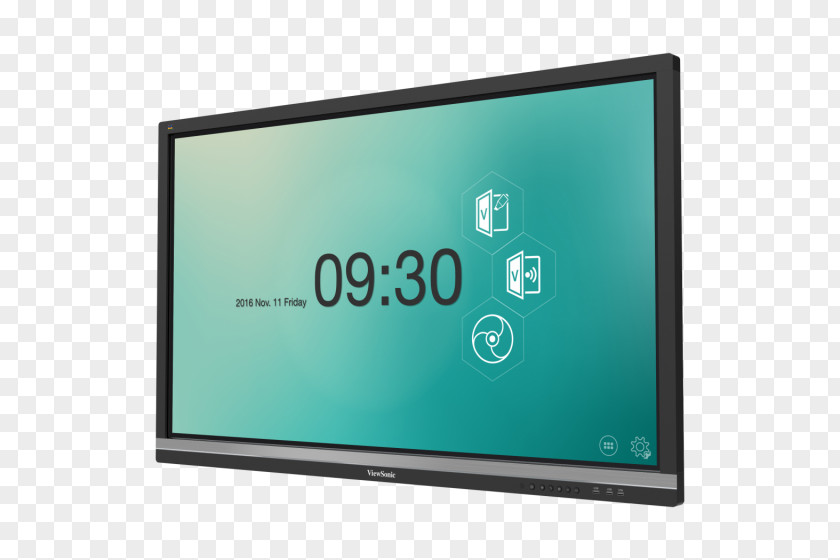 LED-backlit LCD Computer Monitors ViewSonic ViewBoard IFPXX50 Built-in Media Player And Touchscreen (multi Touch) Interactivity PNG