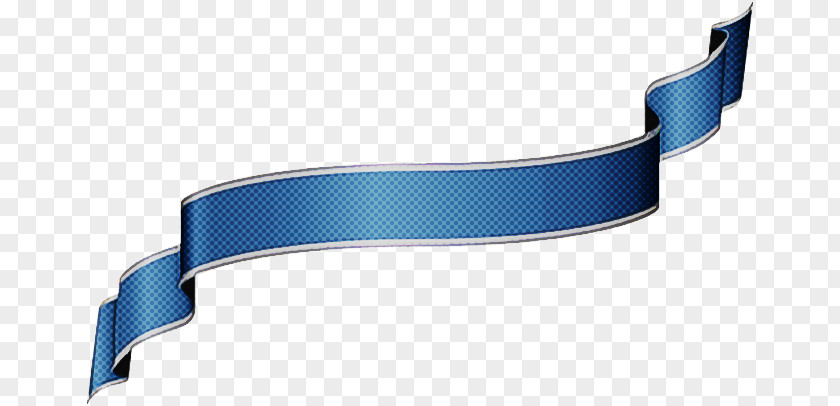 Blue Ribbon Electric Strap Belt PNG