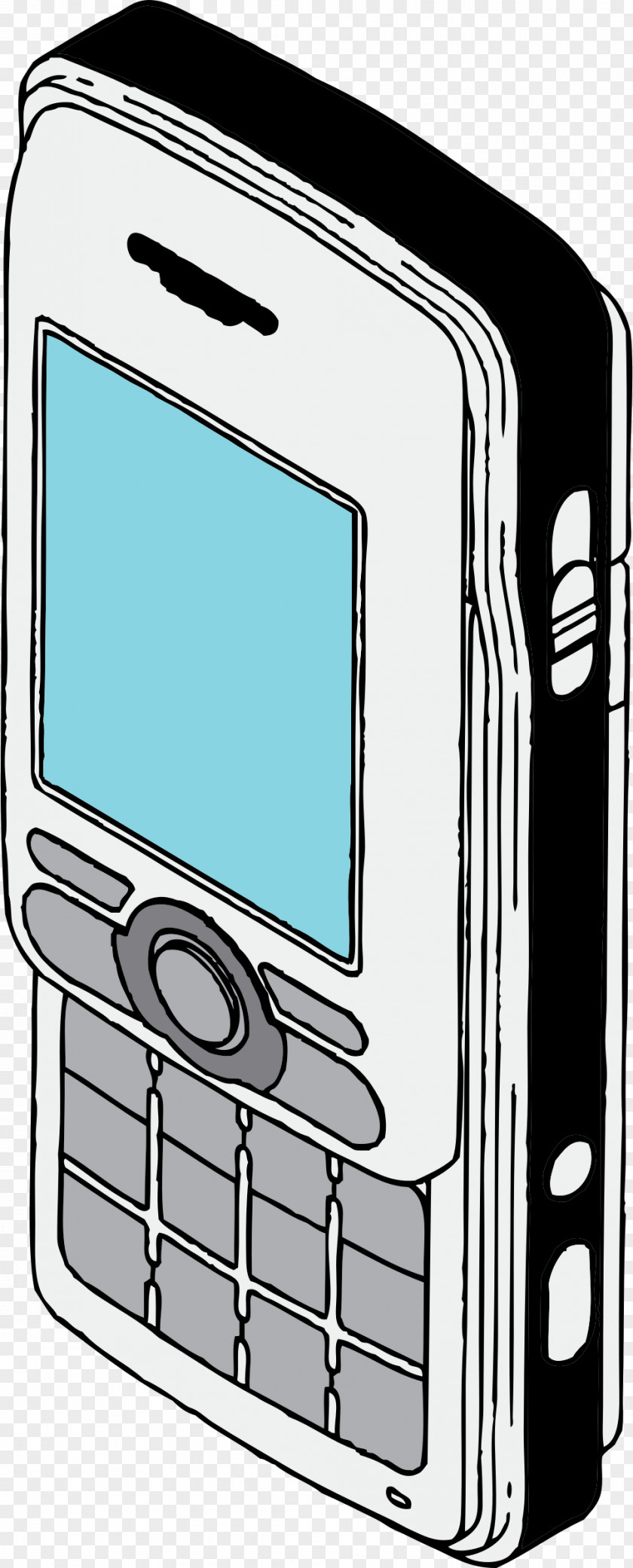 Cellphone IPhone Coloring Book Telephone Clip Art PNG