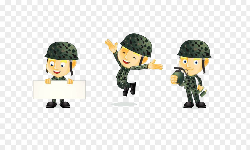 Happy Little Soldier Stock Illustration Photography PNG