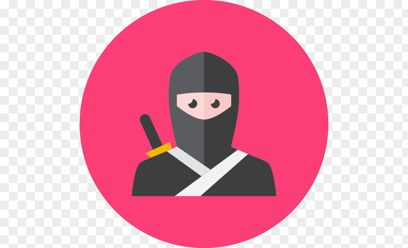 Quirky Drawn Ninja Download Avatar PNG