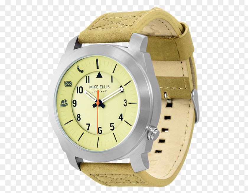 Samsung Smartphone Watches Men Smartwatch Clock Leather Watch Strap PNG