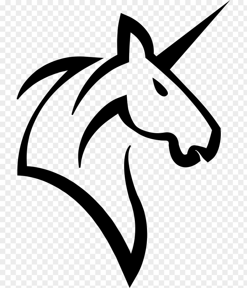Unicorn Horn Horse PNG