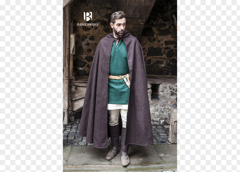 Cloak Late Middle Ages Robe Early PNG