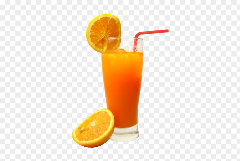 Creative Orange Juice Smoothie Cocktail Fizzy Drinks PNG