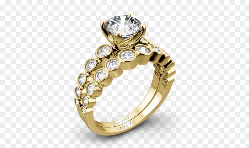 Flash Diamond Vip Wedding Ring Colored Gold Moissanite Body Jewellery PNG