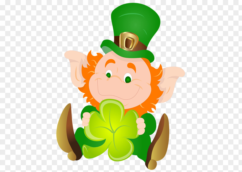 St Patrick Leprechaun Clip Art PNG