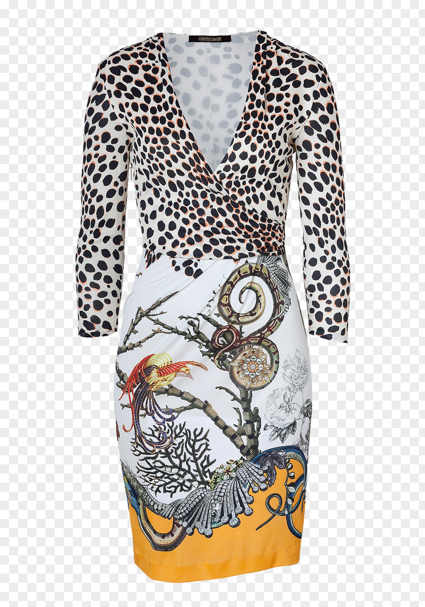 Dress Animal Print Fashion Handbag Ruffle PNG