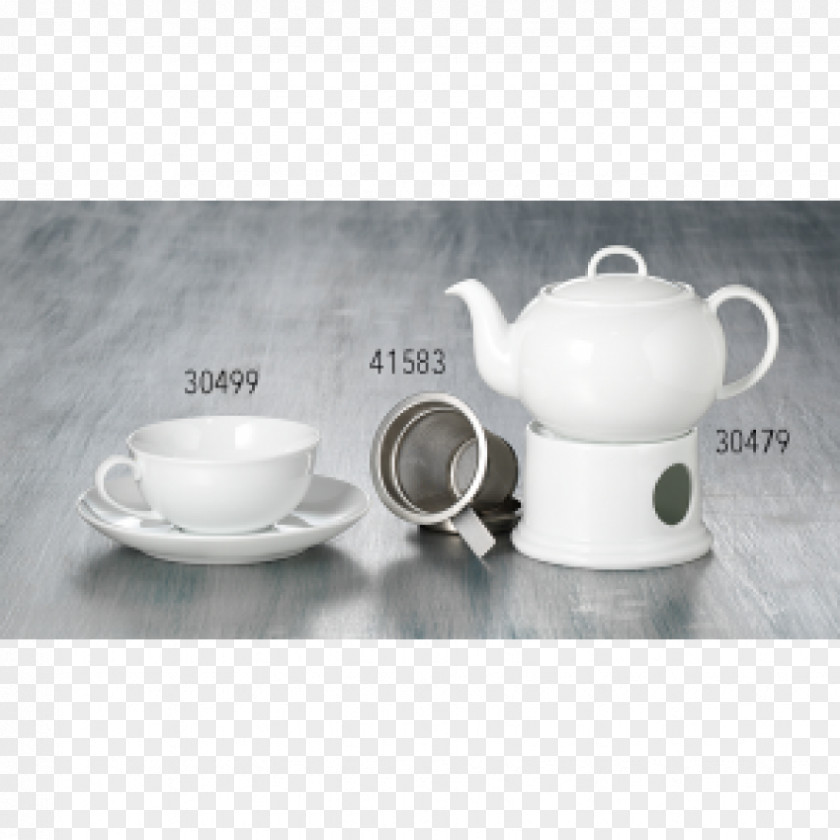 Kettle Coffee Cup Teapot Porcelain Saucer PNG