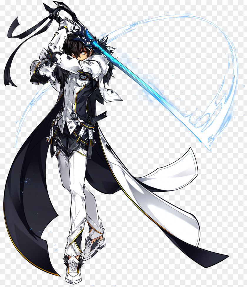 Raven Elsword Blade Weapon PNG