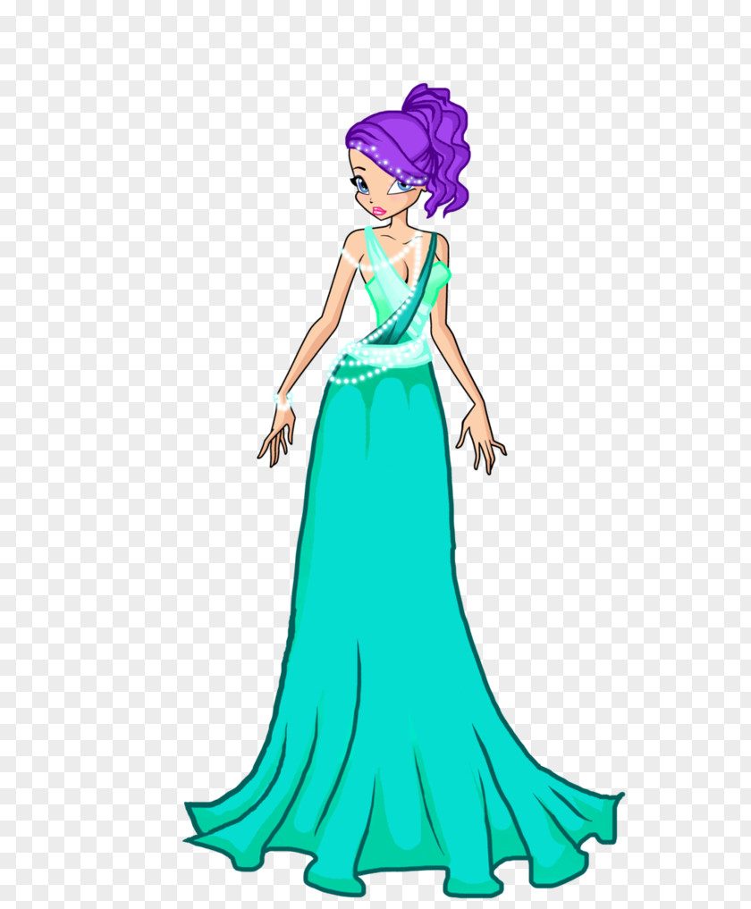 Dress Ball Gown Flora DeviantArt PNG