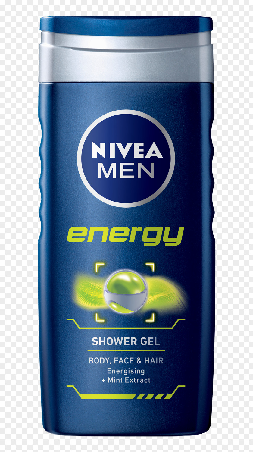 Shower Gel Nivea Energy 250 Ml Men Power Refresh PNG