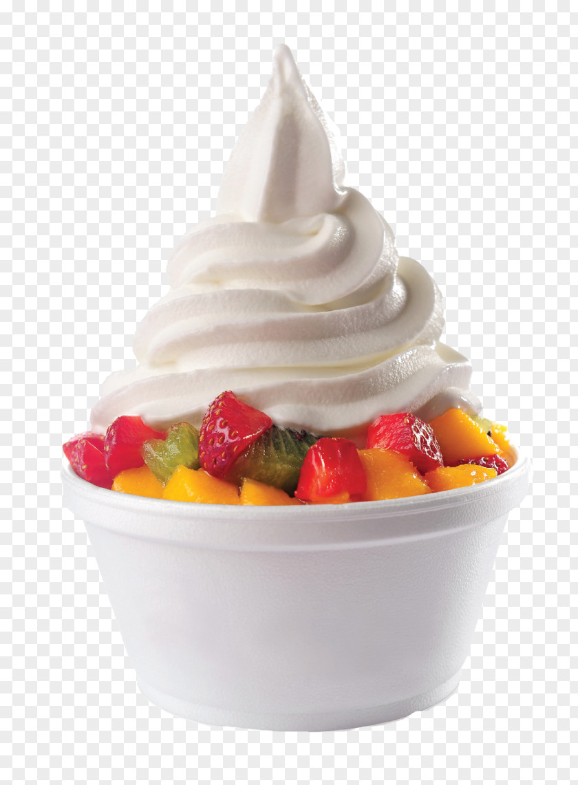 Yogurt Ice Cream Frozen Custard Gelato PNG