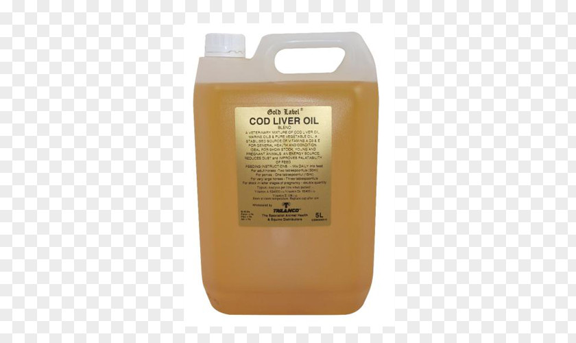 Horse Gold Label Cod Liver Oil Dietary Supplement PNG