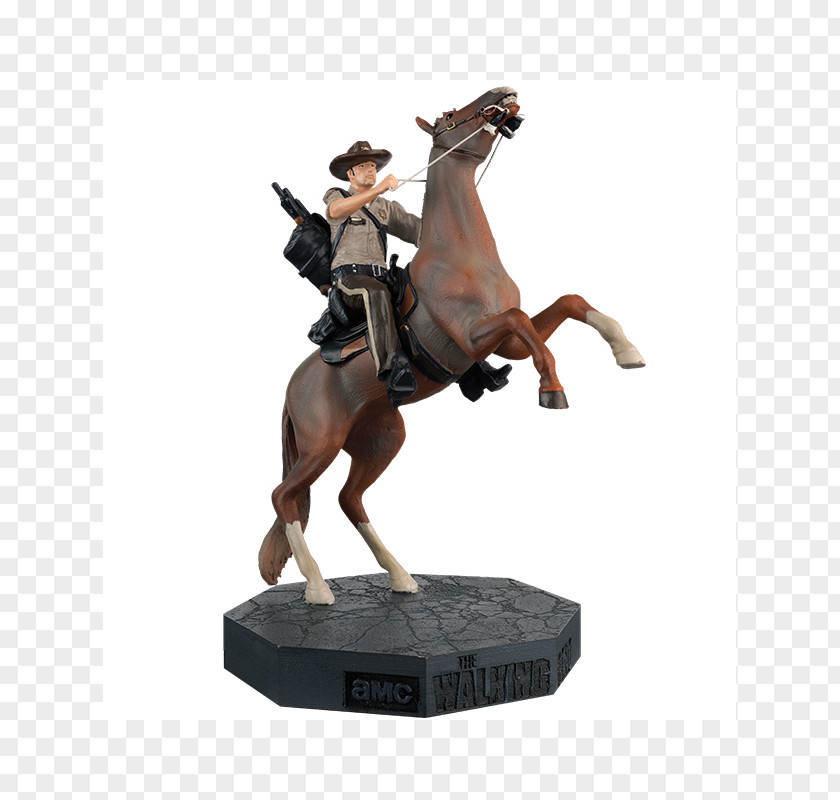 Horse Rick Grimes Figurine AMC Television PNG