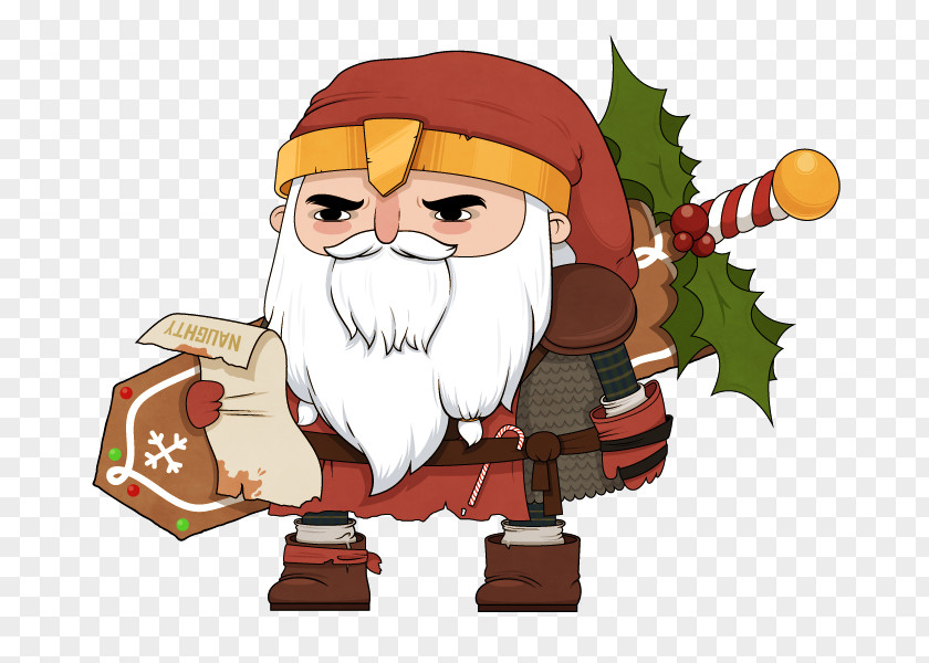 Santa Claus Christmas Illustration PNG