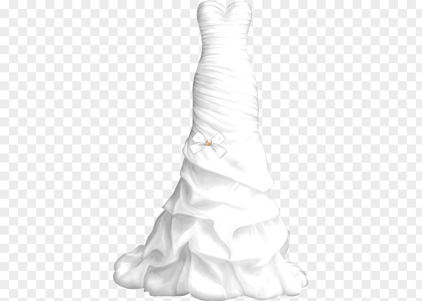White Wedding Dress PNG