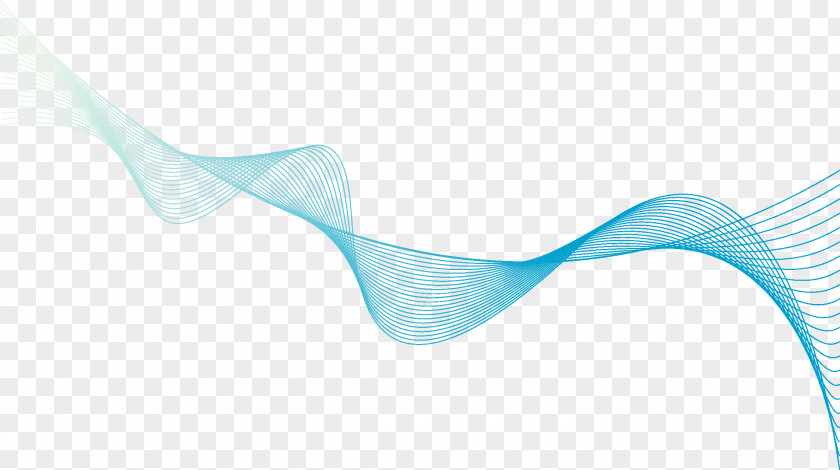 Blue Line Turquoise Angle Pattern PNG