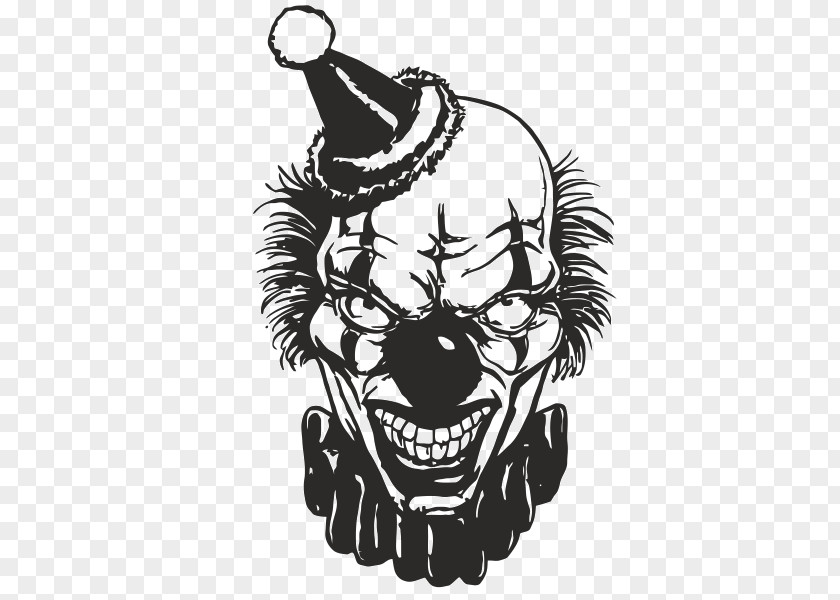 Evil Clown Legendary Creature Visual Arts Headgear Clip Art PNG