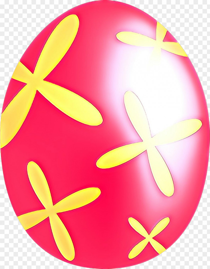 Magenta Pink Easter Egg Background PNG