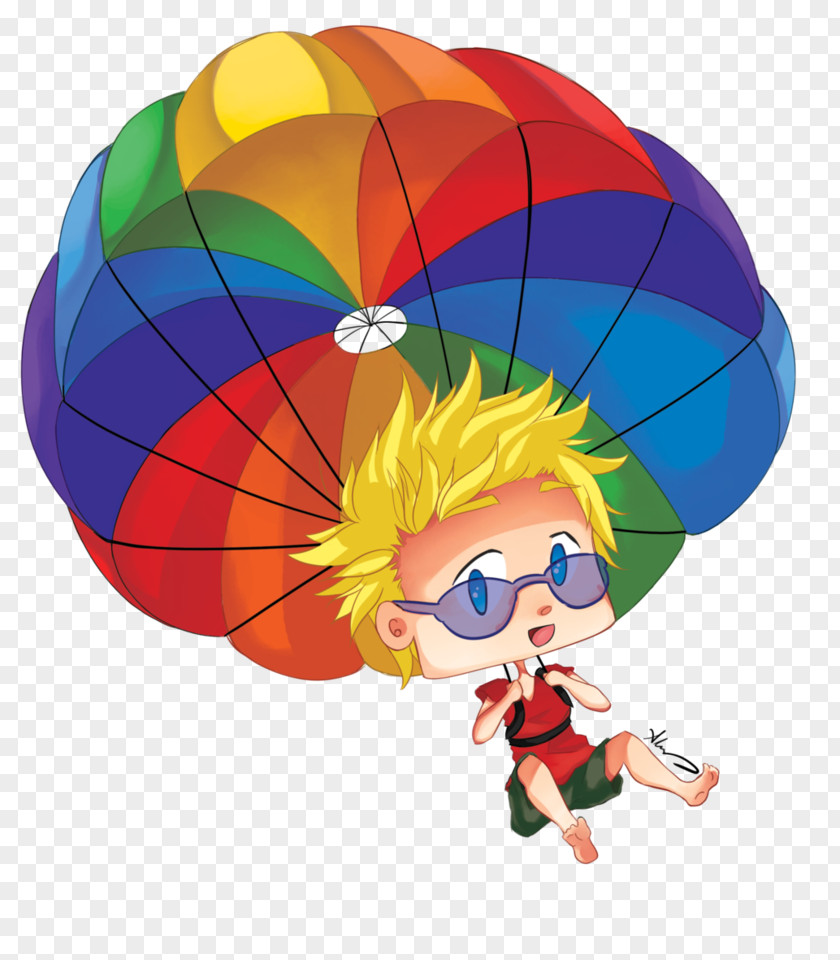 Parachute Parachuting Cartoon Desktop Wallpaper PNG