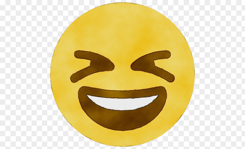 Sticker Comedy Happy Face Emoji PNG