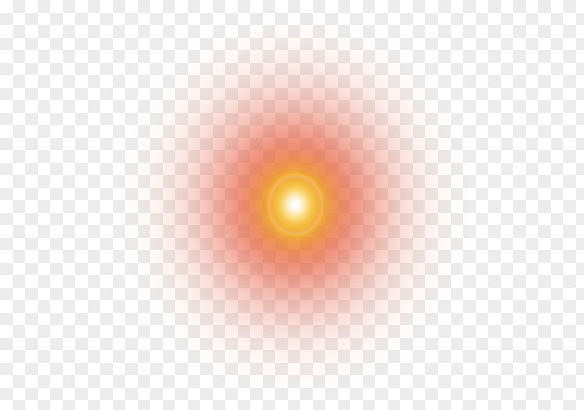 Sun Glare Light Circle Close-up Wallpaper PNG
