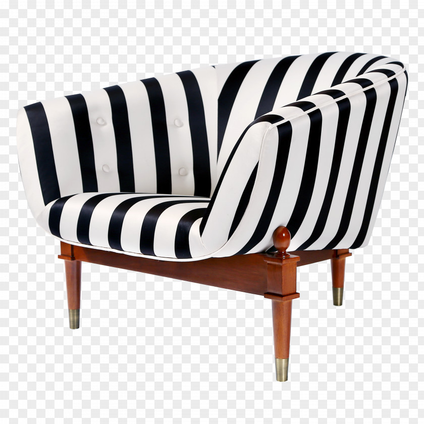 Zebra Stripes Armchair Loveseat PNG